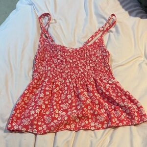 URBAN Romantics Red Floral Camisole